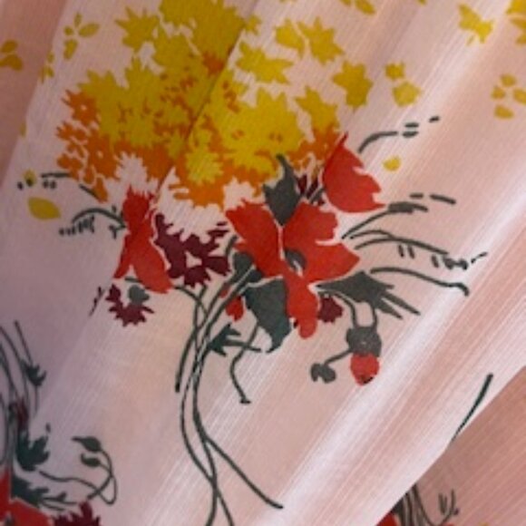 J. Crew Mercantile Maxi Dress Pink Floral Tiered Strappy, Size 8 - Picture 8 of 12